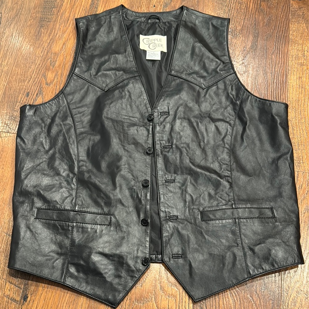 Cripple Creek Leather Vest